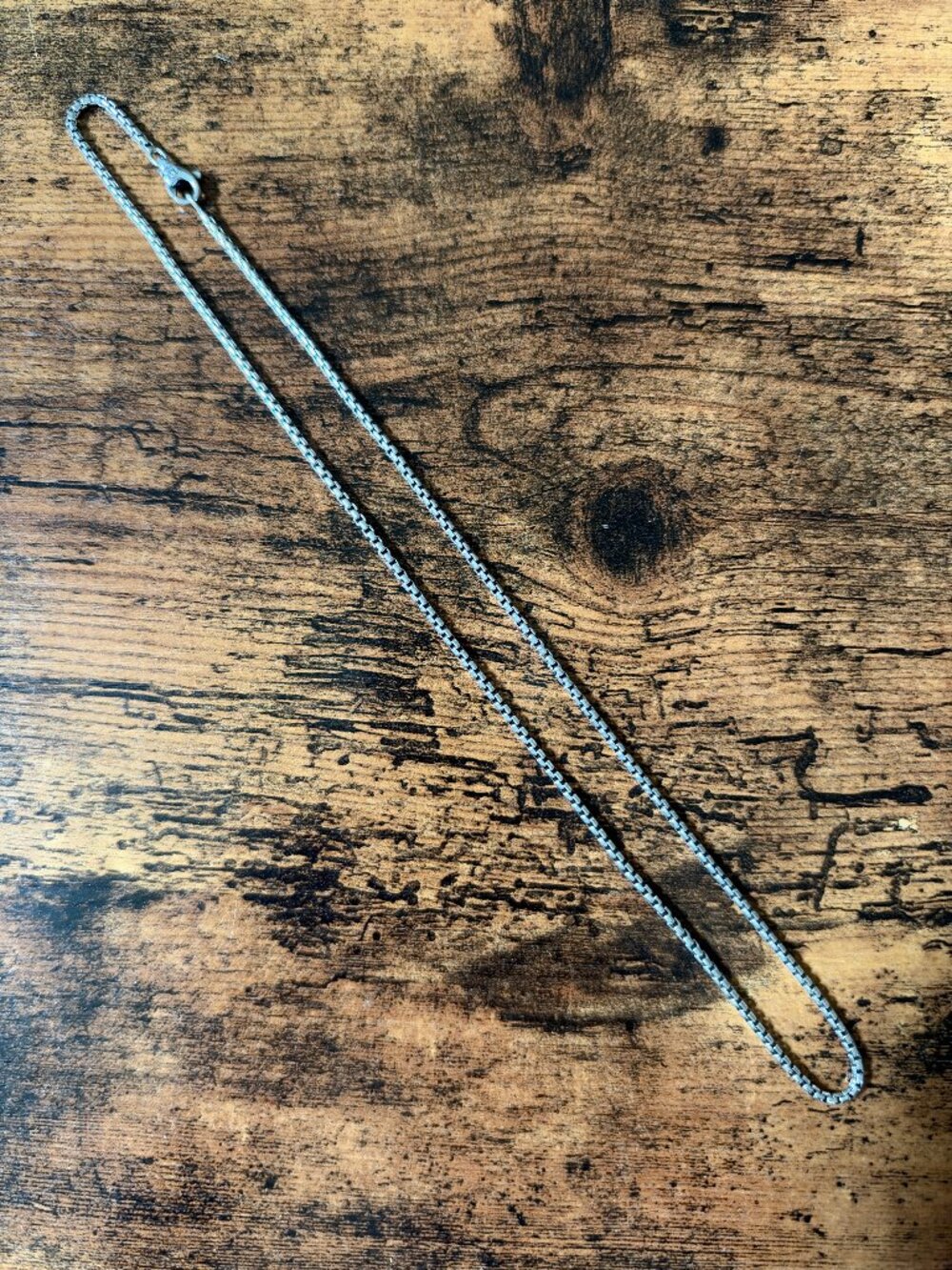 David Yurman Box Chain Necklace in Sterling Silver - 2.7mm - 22.25"